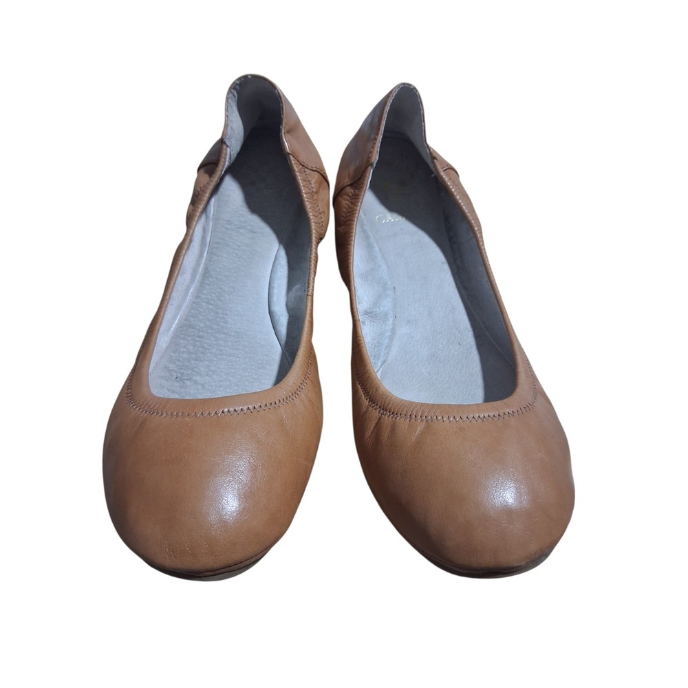 Vince Camuto Soft Leather Ballet Flats Women's size 8½ Comfy Preppy Casual Shoes